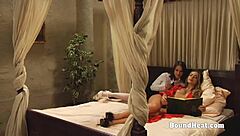 naughty lesbian slave fingering horny madame