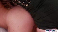 Petite Blonde Gets Strapon And Fisted