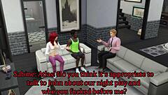 Redhead wife cheats with friend's twin in doggystyle swap