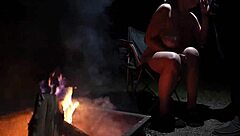 Naked Forest Encounter with Intense Cock Sucking