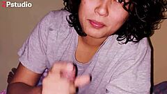 Beautiful Latina Stepsisters Give Blowjobs And Ask For Cum In Mouth, Swallowing Sexily