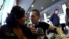 Tasty Brunette Fucked In The Field With Facial