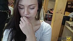 Lucky Fucker Picks Up Teen at Bowling Alley