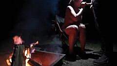 Naked Forest Encounter with Intense Cock Sucking