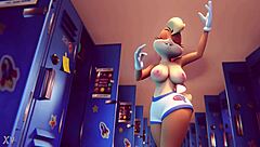 Lola bunny breaks the rules in animated music video