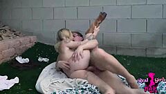 Cute petite teen enjoys intimate moment during picnic date with sage fox