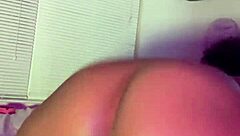 thick bbw riding hard until she squirts in pov