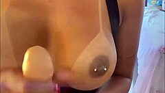 Petite teen gives blowjob to Santa for a present and cum in mouth