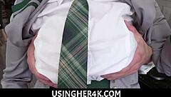 Watch Stepdaughter Get Fucked in Front of Dad!