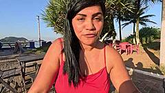 Nicoly confesses neighbor sucked her pussy early