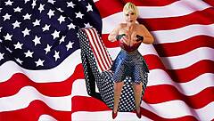 granny americas stick lick & dick patriotic cums & creampie