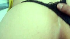 Doña Katty hotwife milf eats cock in cuckold scene