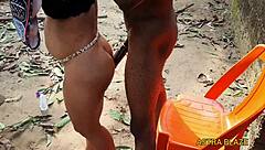 The landlord's son can't resist the big ass and tight pussy of the tenant.