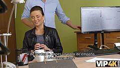 Girl Needs Money For Bike, Satisfies Loan Manager In Casting