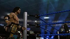 Marrisa Wrestles John Morrison In Fetish Match