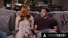 Caught Stepson Drilling Stepsister! Furious MILF Screams!