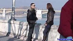 British Milf Bent Over Cumshot On Ass Fingering Latex!