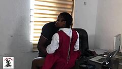 Horny Hannah's Intense Doggystyle with College Teacher's Monster Cock