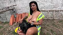 went to inspect the construction and imagined the workers