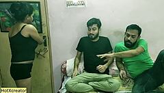 Indian Threesome Sex With Bhabhi And Innocent Boy