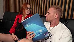 bad student earns grade by giving rough blowjob to teacher megan murkovski