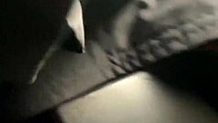 We have risky public sex in the business taxi