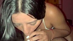 My hot latina girlfriend takes my cock