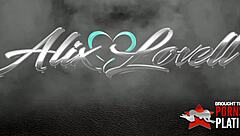 does alix lovell play with that fat donger?