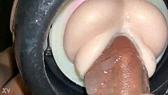 Fleshlight cum overload close up