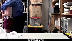 Teen accused of dash and grab stealing gets caught by pervcop at work