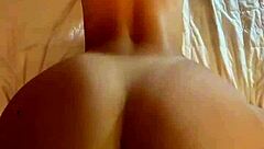 couple spreads and rides huge dick