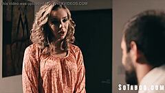 Tiffany Watson sucks monster cock in office