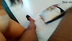 Horny Couple STRUGGLING First SEX