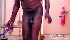 Quick Bang Outdoor With The Security Guard