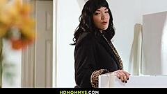 mommys girl - strap-on shock - leana lovings and little puck