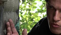 Jituska Takes Older Man's Cock In Gaping Ass