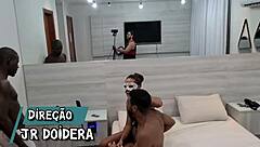 Priclla Diabinha Fucks Monster Cocks In Motel Threesome For Cum