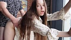 i fuck my stepsister on the floor