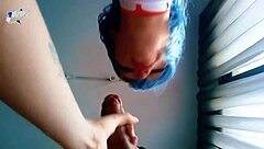 Rei Ayanami Cosplay Blowjob and Cum in Bodysuit!