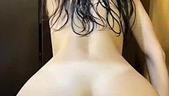 Roommate Spreading After Shower