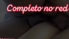 novinha carioca screams during her first double penetration