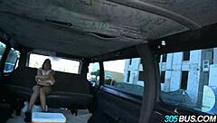 INNOCENT GIRL GETS DICK in PUBLIC BUS