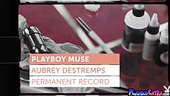 Blonde Teen 18+ Aubrey Destremps Stripping And Showing Off Her Perfect Shapes