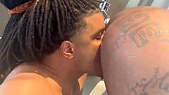 Ebony Pornstar Sucks Dick Deepthroat In Las Vegas