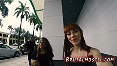 Teen gets bound in hardcore bondage domination session 😈