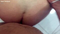 Latina Blonde Orgasms From Big Ass Play