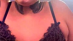 horny gym session leads to wet bathroom masturbation and orgasm