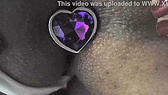 Wife's Ass Play With Buttplug