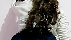 stepsister teases with short uniform skirts, finally getting fucked in school skirt after years.