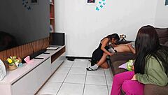 Why does the hot employee hit on the husband in front of his cuckold wife?